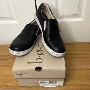 BOC Born Concepts Black Leather Sneaker Tennis Shoes Size 9